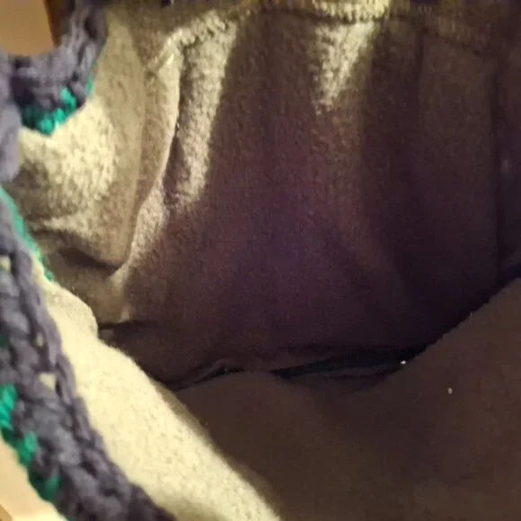 Handmade Philadelphia Eagles Granny Square Crossbody Bag - Picture 4 of 5